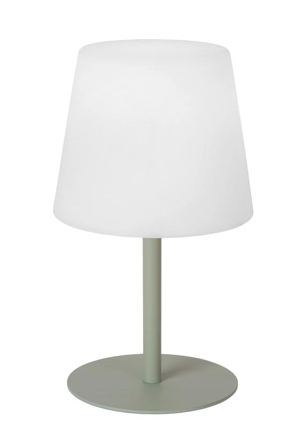 Lucide TYON - Lampe de table Rechargeable Intérieur/Extérieur - Batterie/Piles - LED Dim. - 1x2W 2700K - IP65 - Vert - détail 2